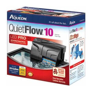 משאבת המסנן המשתלמת - פילטר QuietFlow של Aqueon