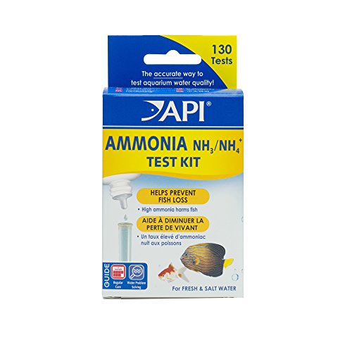 API AMMONIA 130-Test ערכת בדיקות מים מתוקים ומים מלוחים לאקווריום